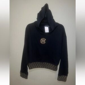 Bellagio Casino Las Vegas No Ceilings Women's XL Crop Hoodie Mayfair Supper Club